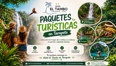 Tarapoto Fugaz 2 Días – 1 Noche